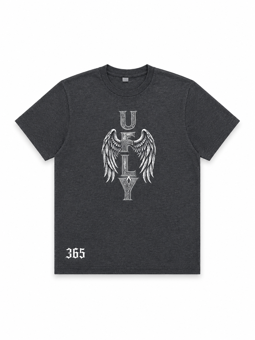 Grey “UFLY 365” Graphic T-Shirt